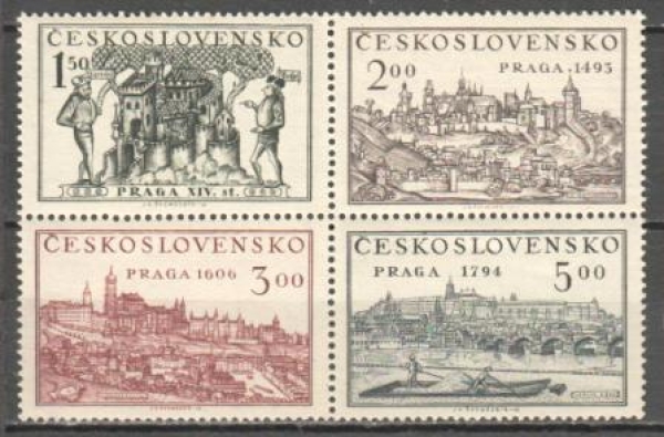 0558 + 0559 + 560 + 561 soutisk ** - 1950